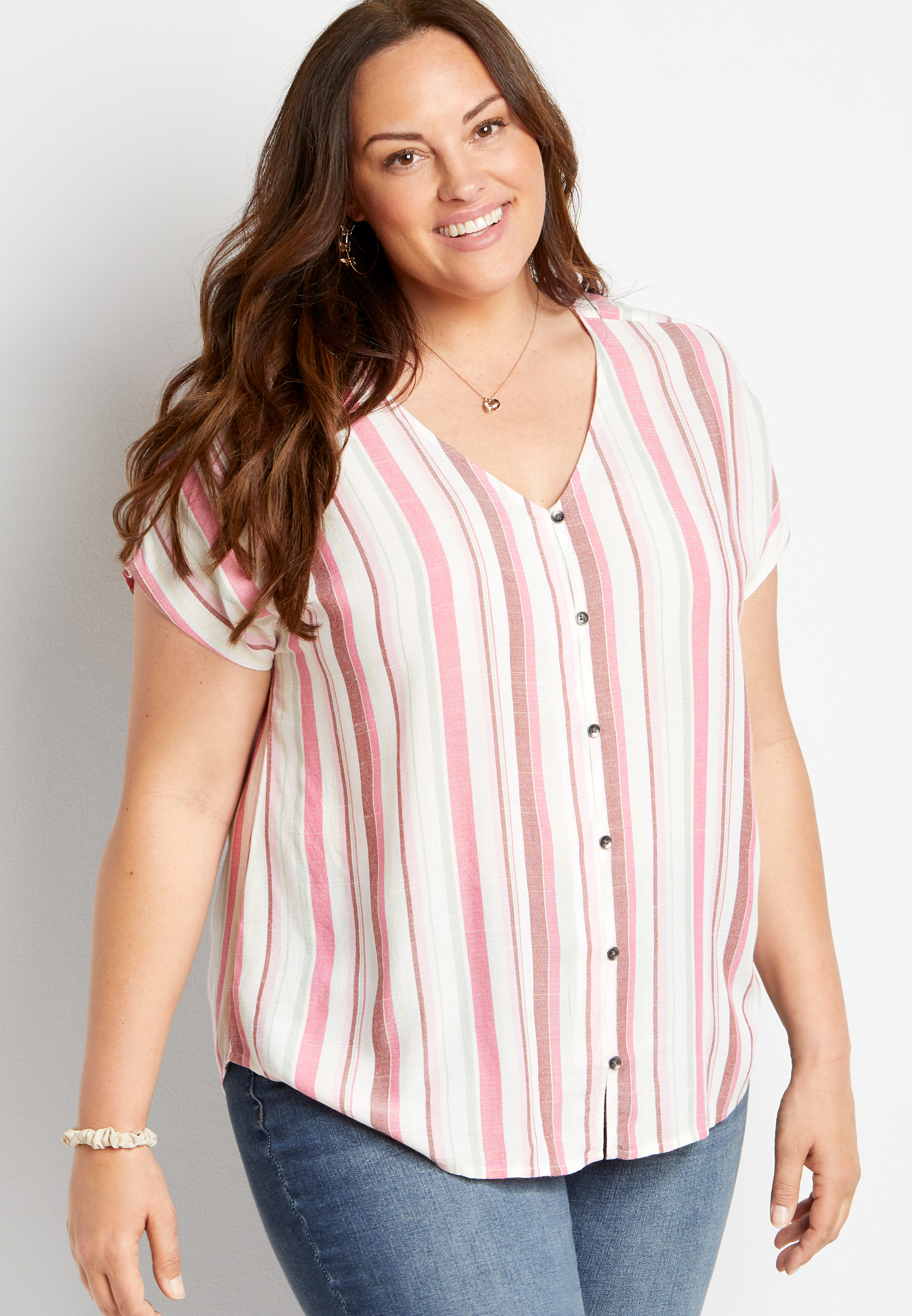 maurices plus size blouses