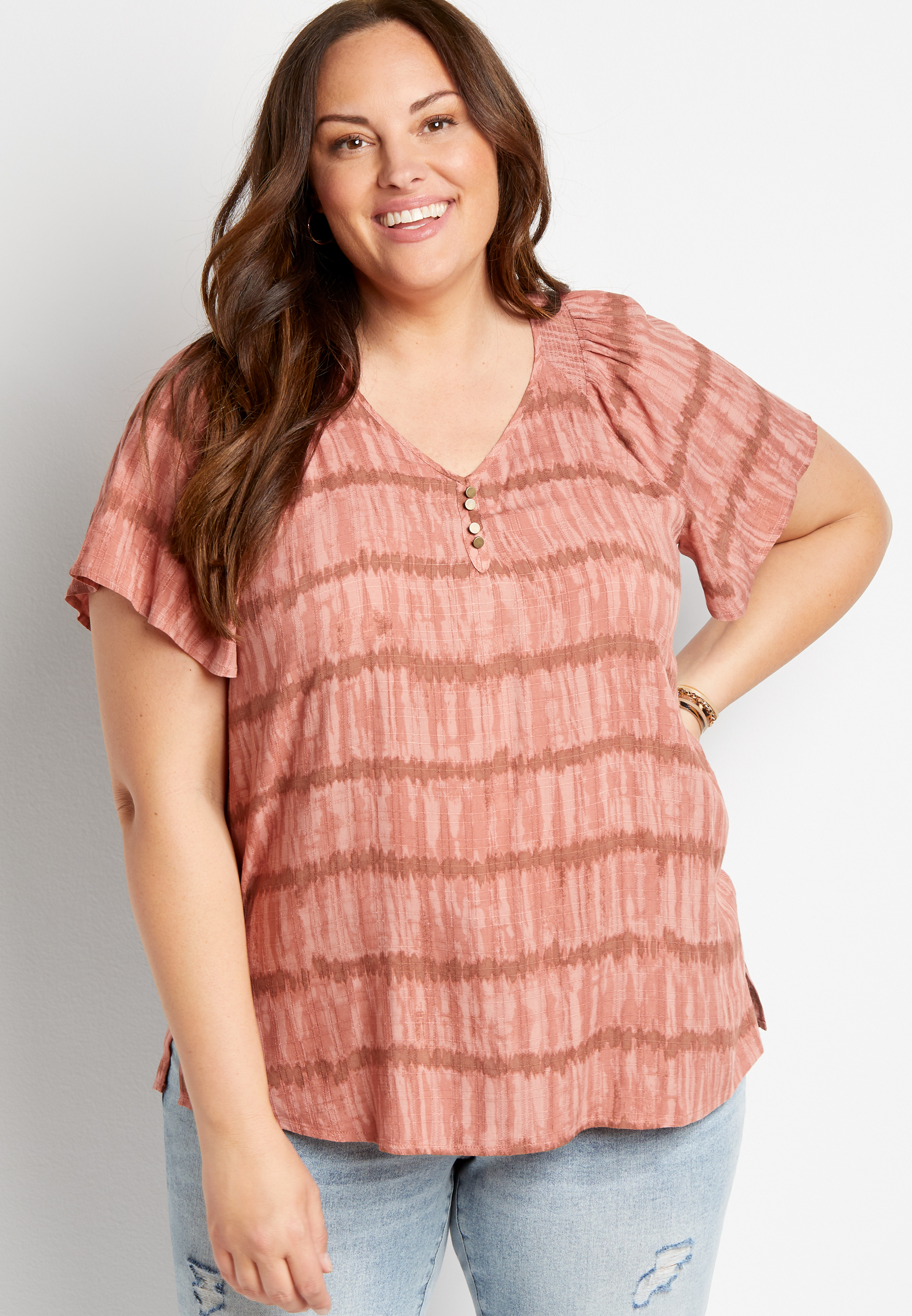 maurices plus size shirts