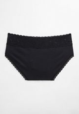 Comfy Stretch Black Cotton Hipster Pantyâ€¯, C106, small