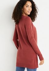Solid Boyfriend Button Front Cardigan, C5584, small