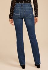 m jeans by maurices&trade; Classic Straight Mid Rise Jean, C258, small