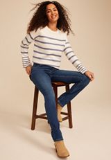 m jeans by maurices&trade; Classic Straight Mid Rise Jean, C258, small