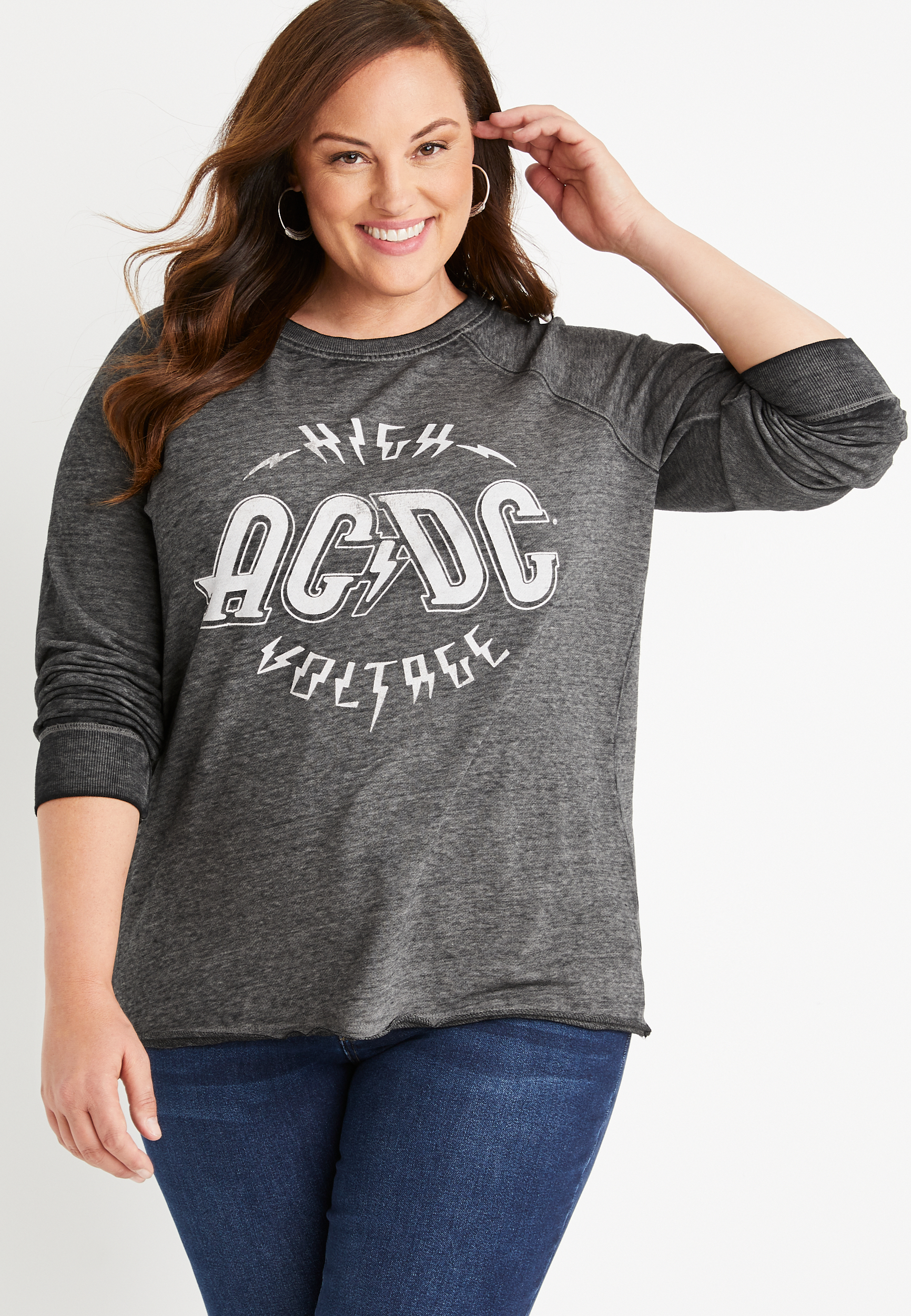 acdc sweatshirt womens