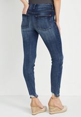 edgely&trade; Super Skinny High Rise Frayed Hem Jean, C258, small