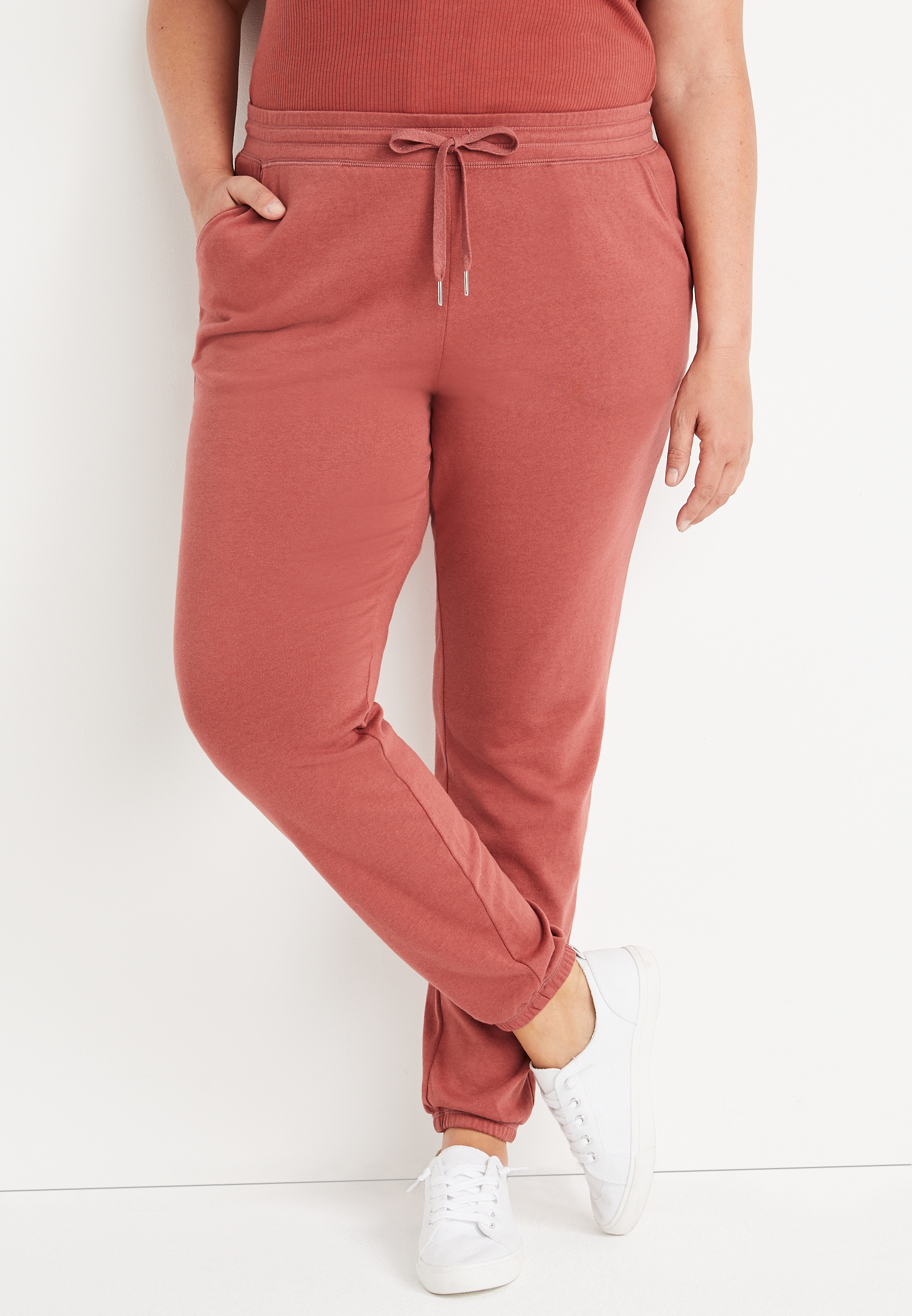 rust jogger set