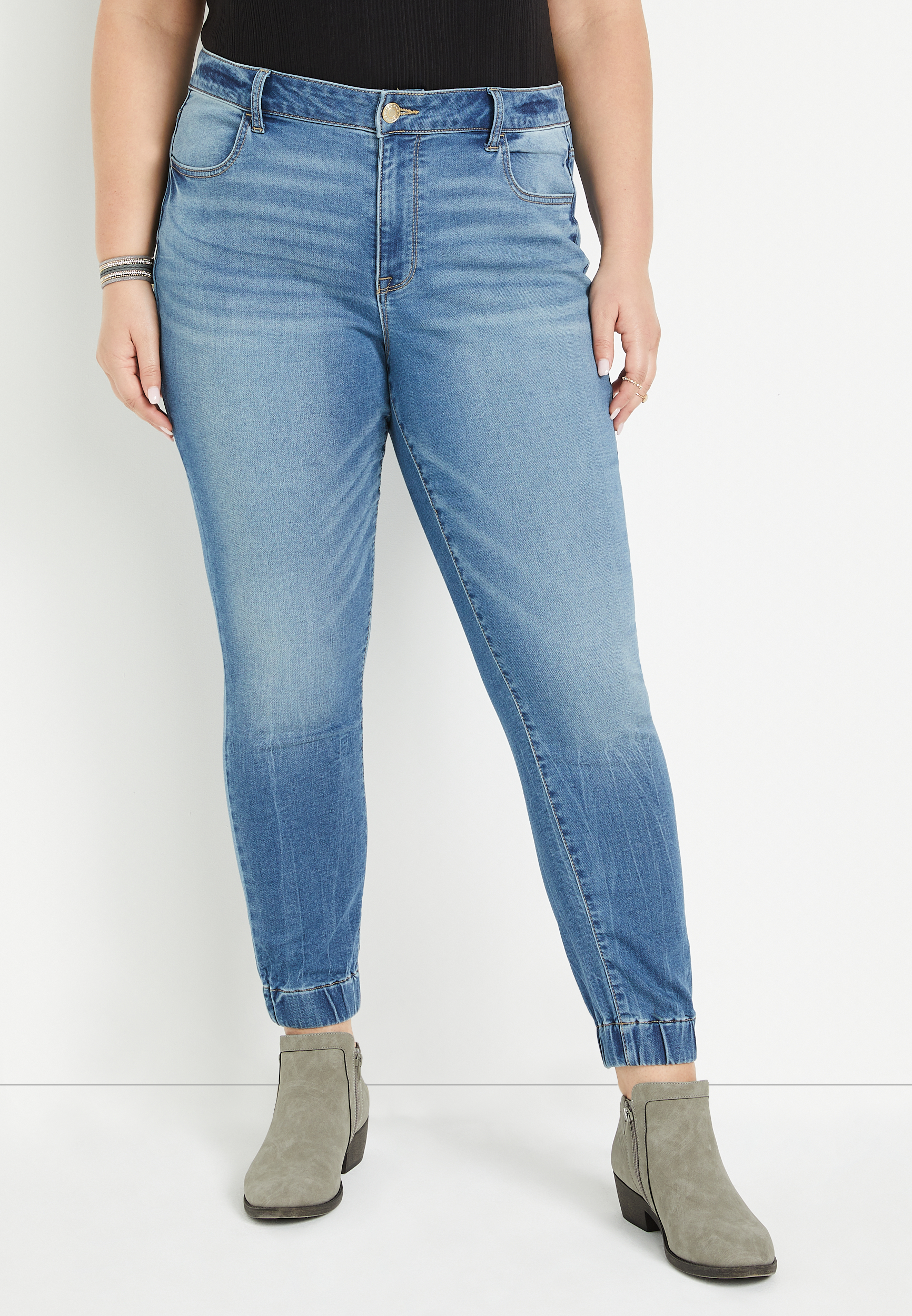 Plus Size m jeans by maurices™ Super Soft High Rise Jogger | maurices