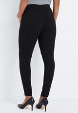 Pull On Bengaline Skinny Ankle Pant, C106, small