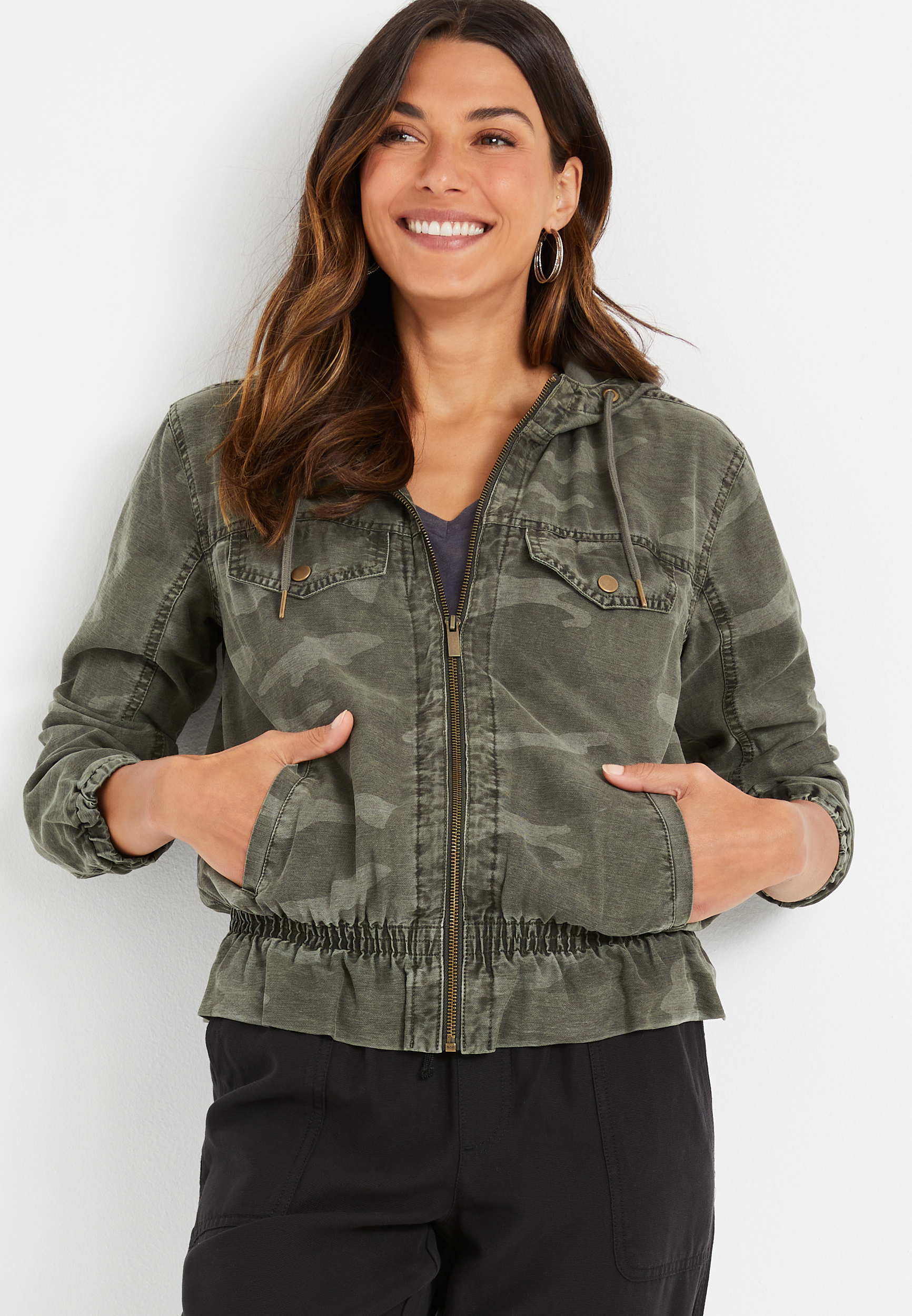 maurices military jacket