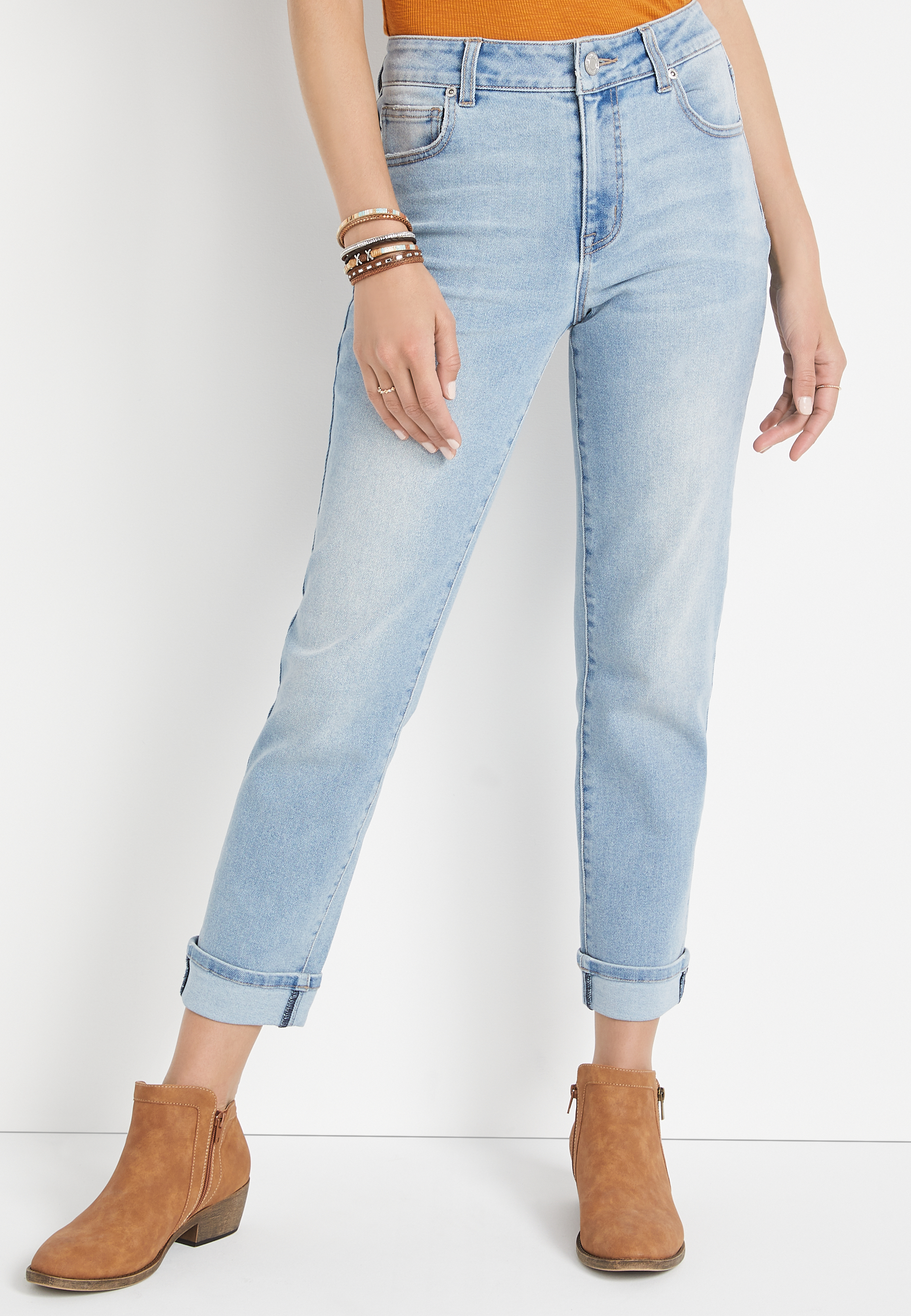 m jeans by maurices™ Vintage Slim Straight High Rise Jean | maurices