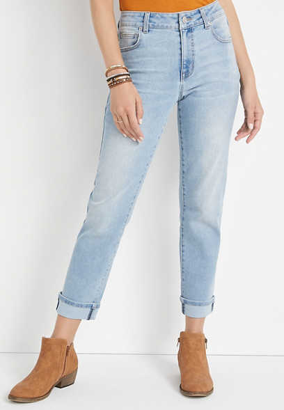 m jeans by maurices™ Vintage Slim Straight High Rise Jean