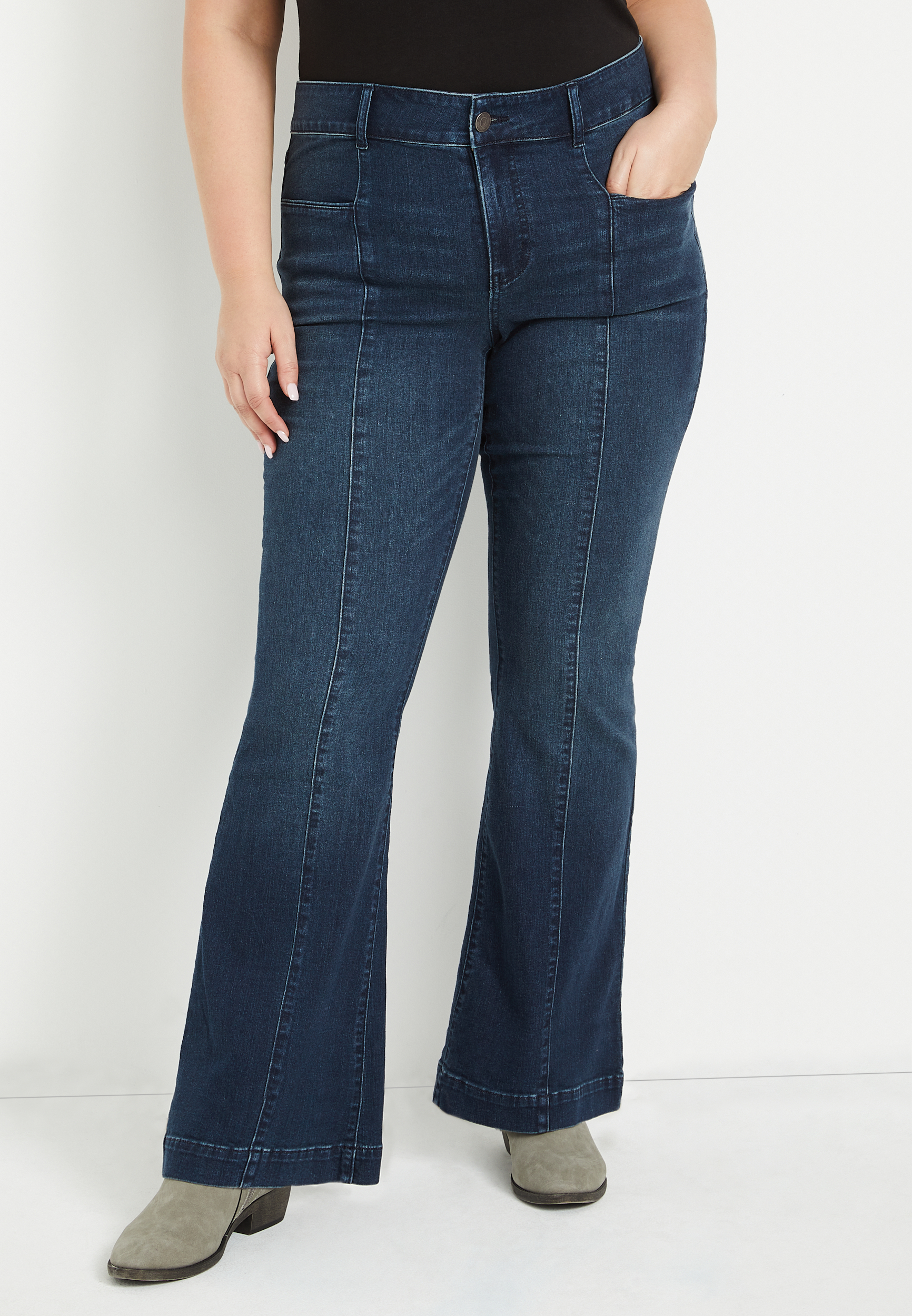 Plus Size Flare & Wide Leg Jeans | maurices
