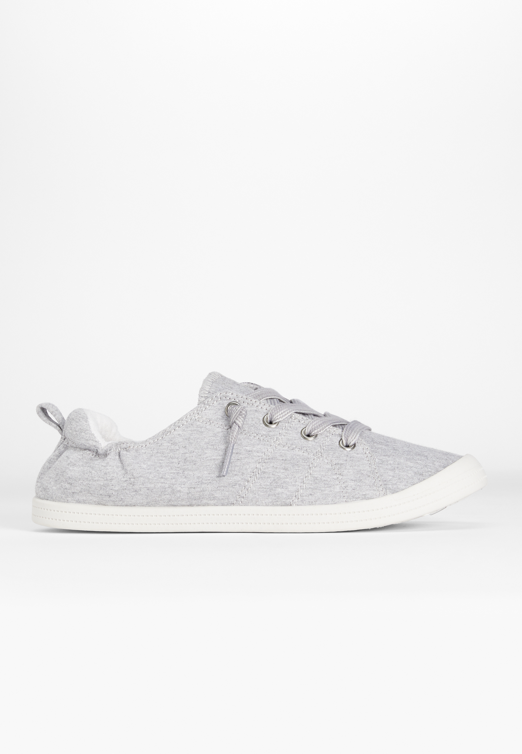 Mariah Gray Scrunch Back Sneaker, C829, large