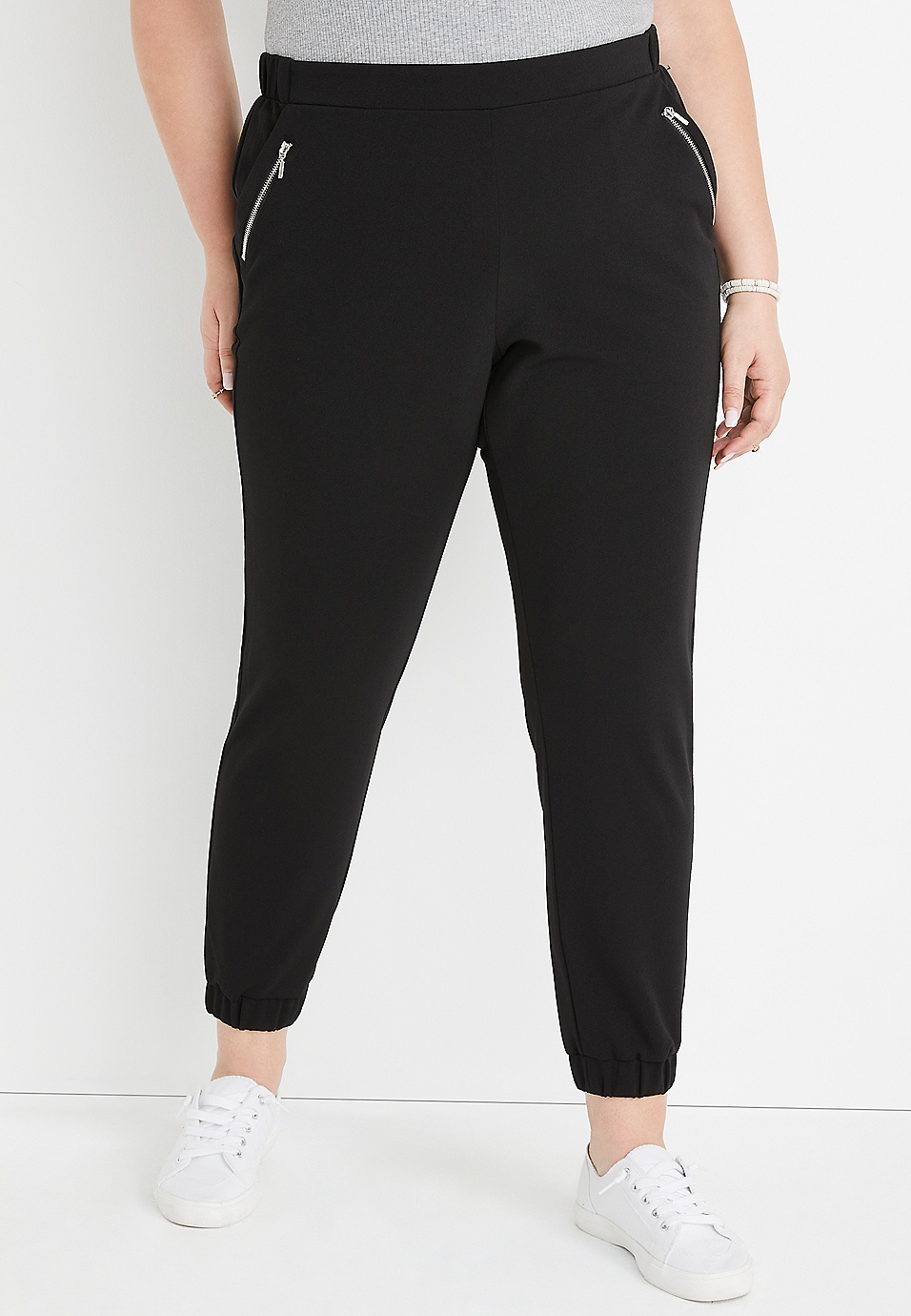 maurices Womens Zip Pocket Jogger