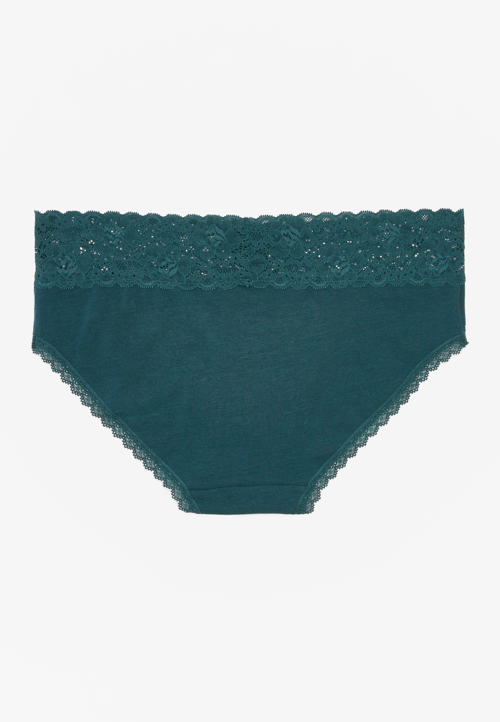 Simply Comfy Wide Lace Trim Cotton Hipster Panty, C6352, large