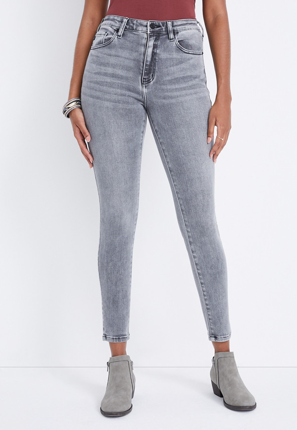KanCan™ Gray Skinny High Rise Jean | maurices