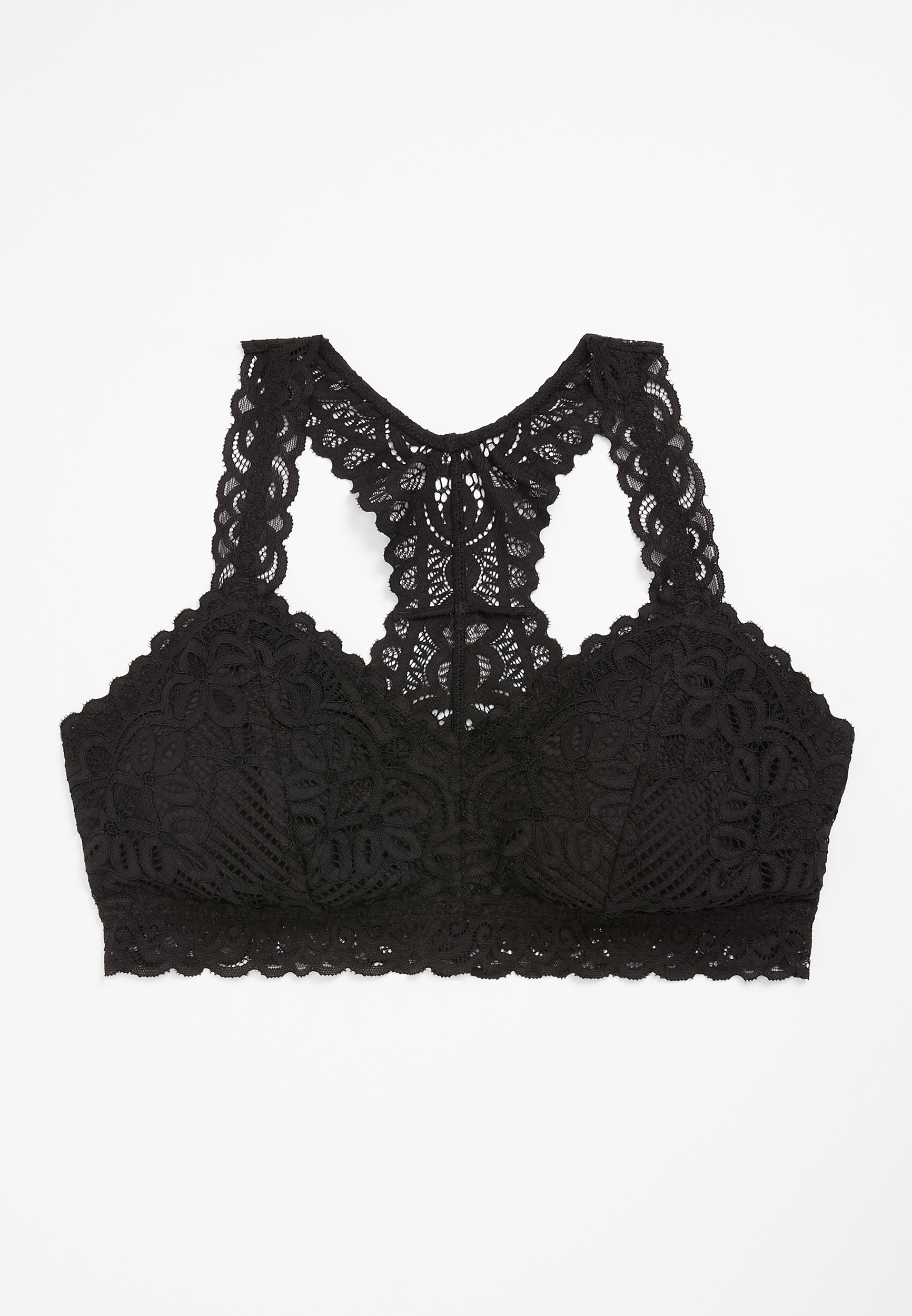 Vintage Lace Racerback Braletteâ€¯, C106, large