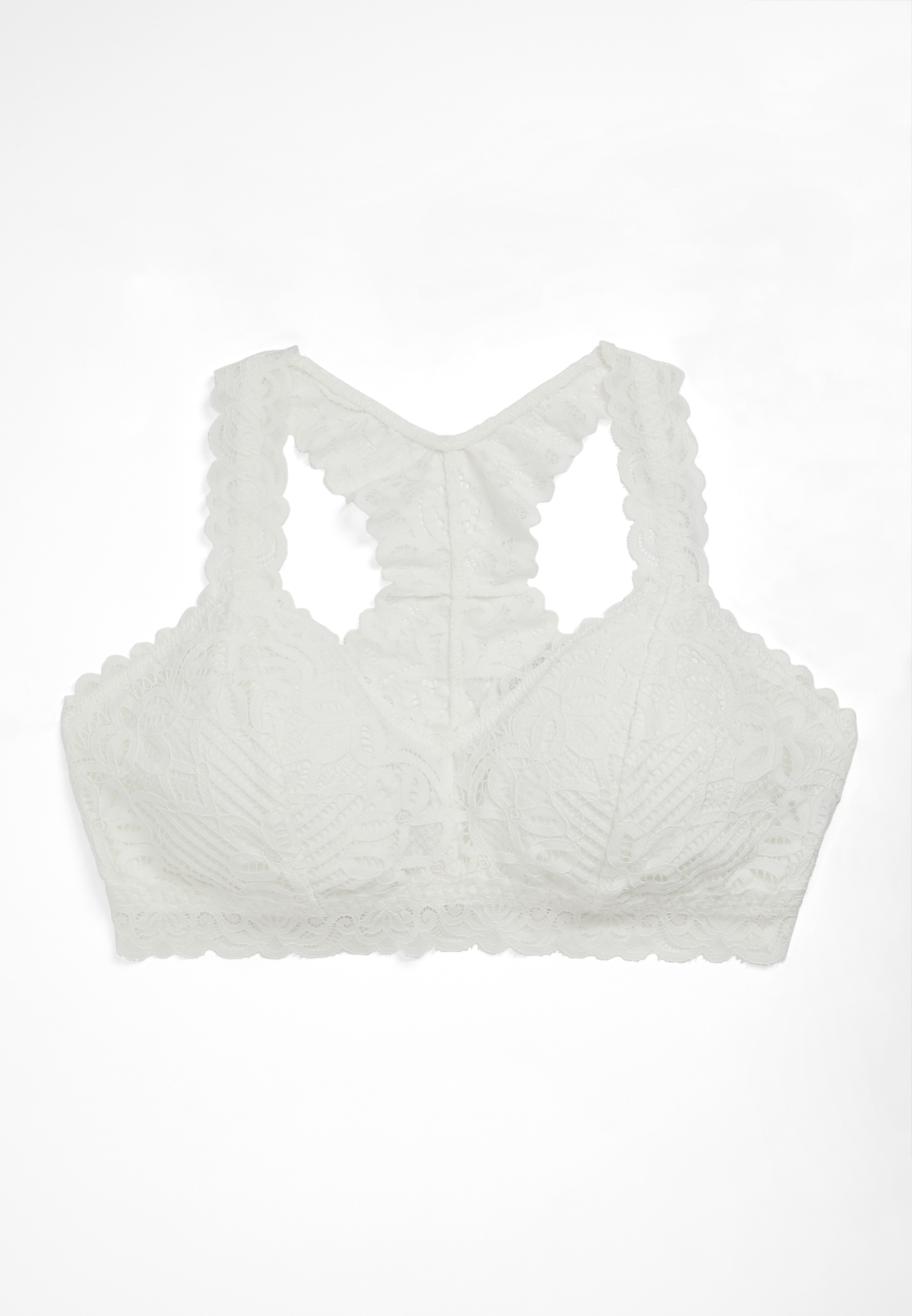 Vintage Lace Racerback Braletteâ€¯, C4673, large