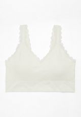True Stretch Seamless Lace Strap Bralette, C7565, small