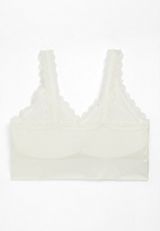 True Stretch Seamless Lace Strap Bralette, C7565, small