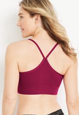 True Stretch Seamless Simple Strap Bralette, , small