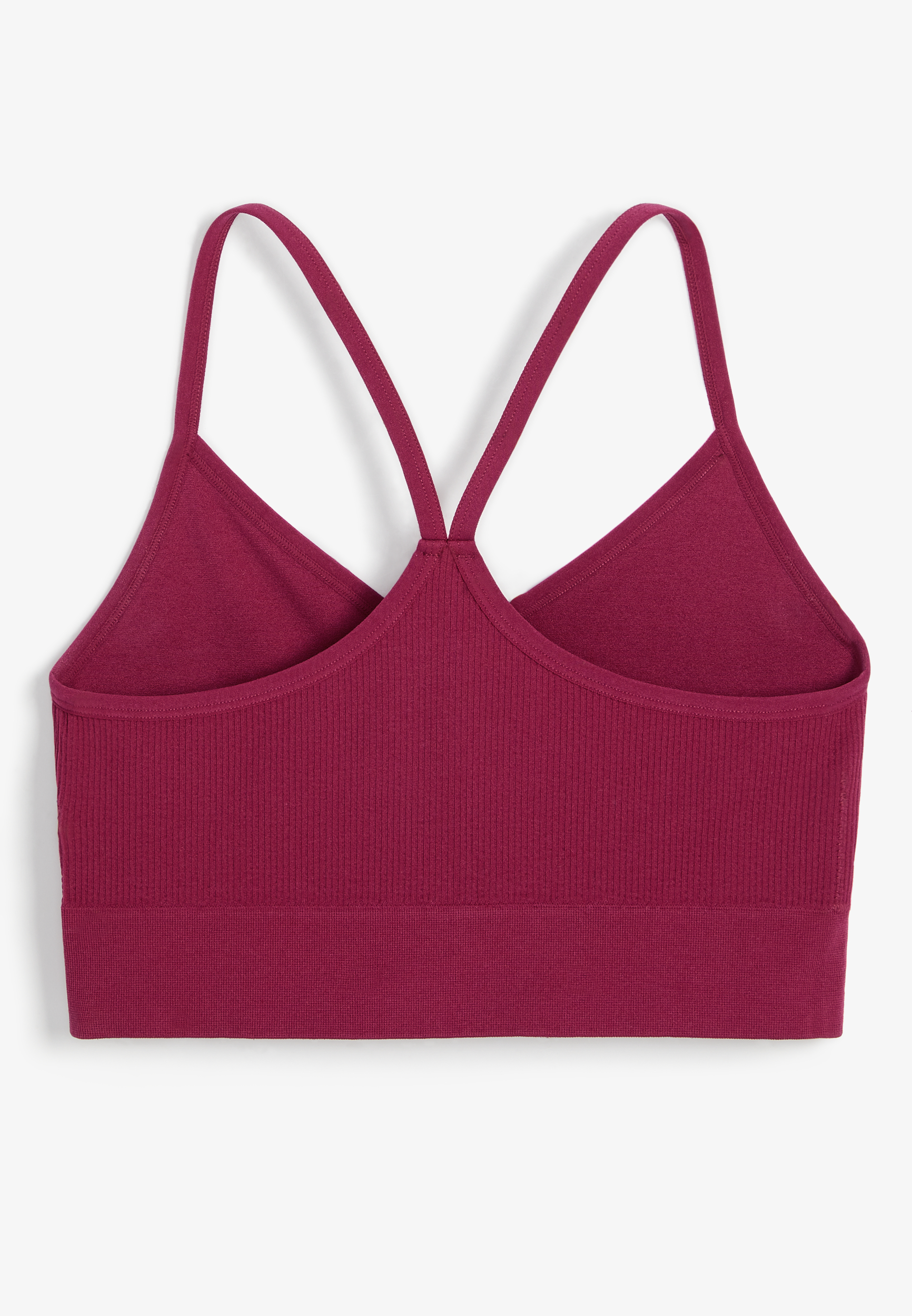True Stretch Seamless Simple Strap Bralette, , large