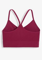 True Stretch Seamless Simple Strap Bralette, , small