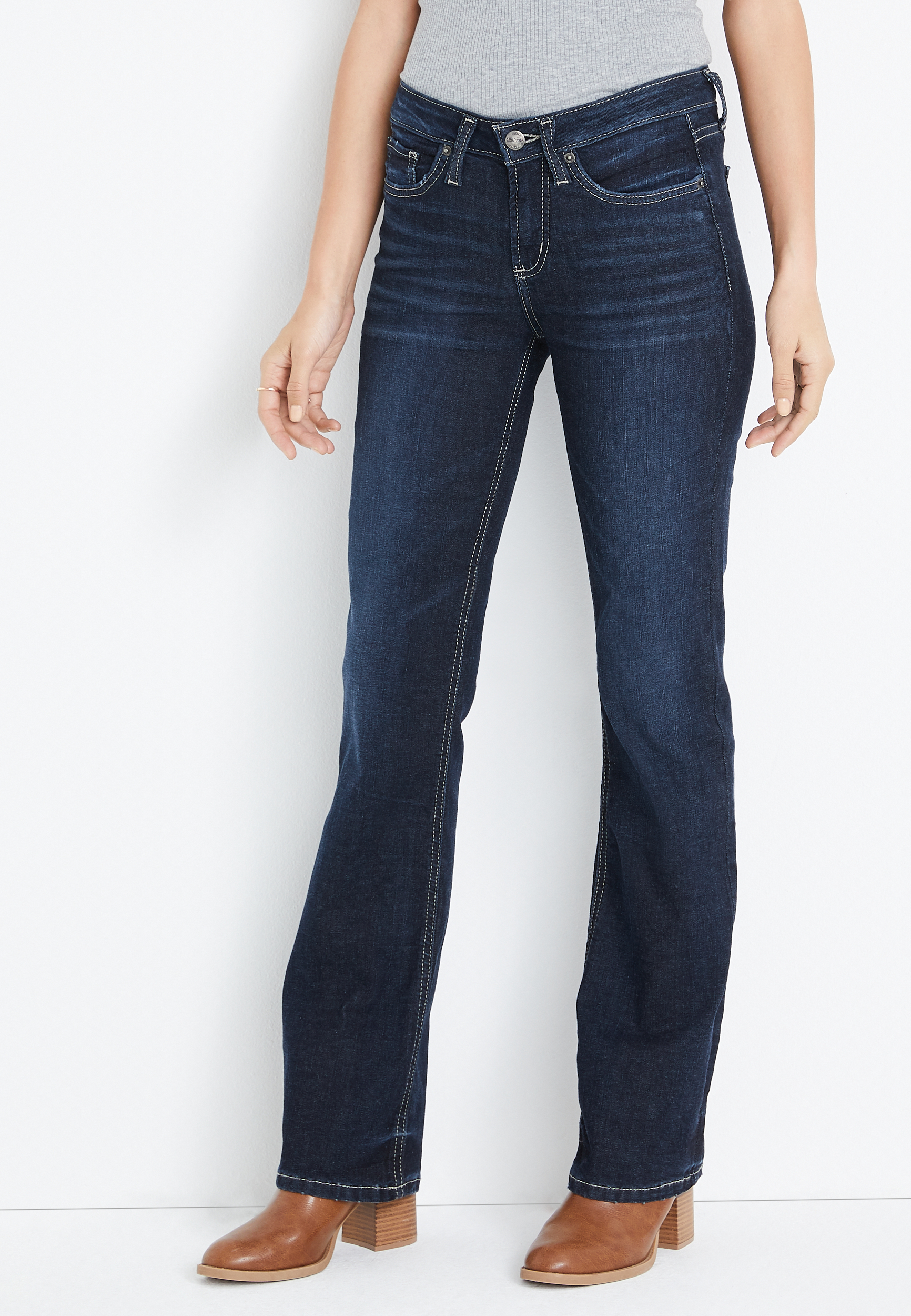 Silver Jeans Co.® Authentic Bootcut Curvy Mid Rise Jean | maurices