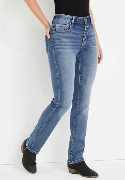 Straight Jeans For Women | Slim Straight Jeans | maurices