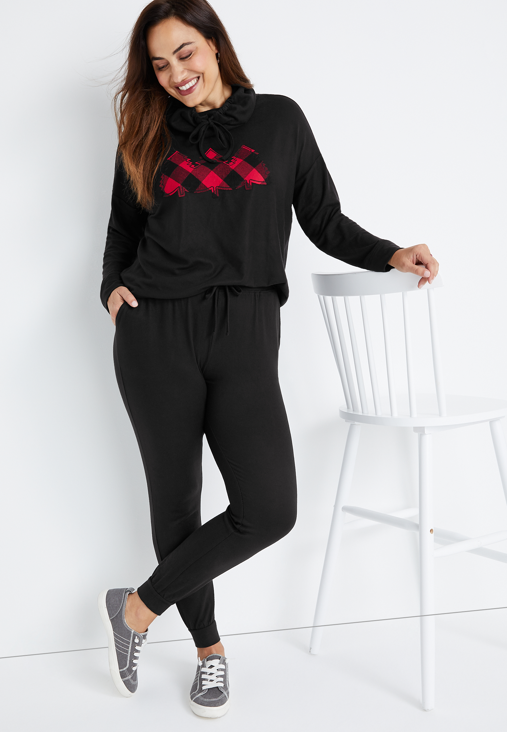Black Hacci Jogger, C106, large