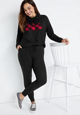 Black Hacci Jogger, C106, small
