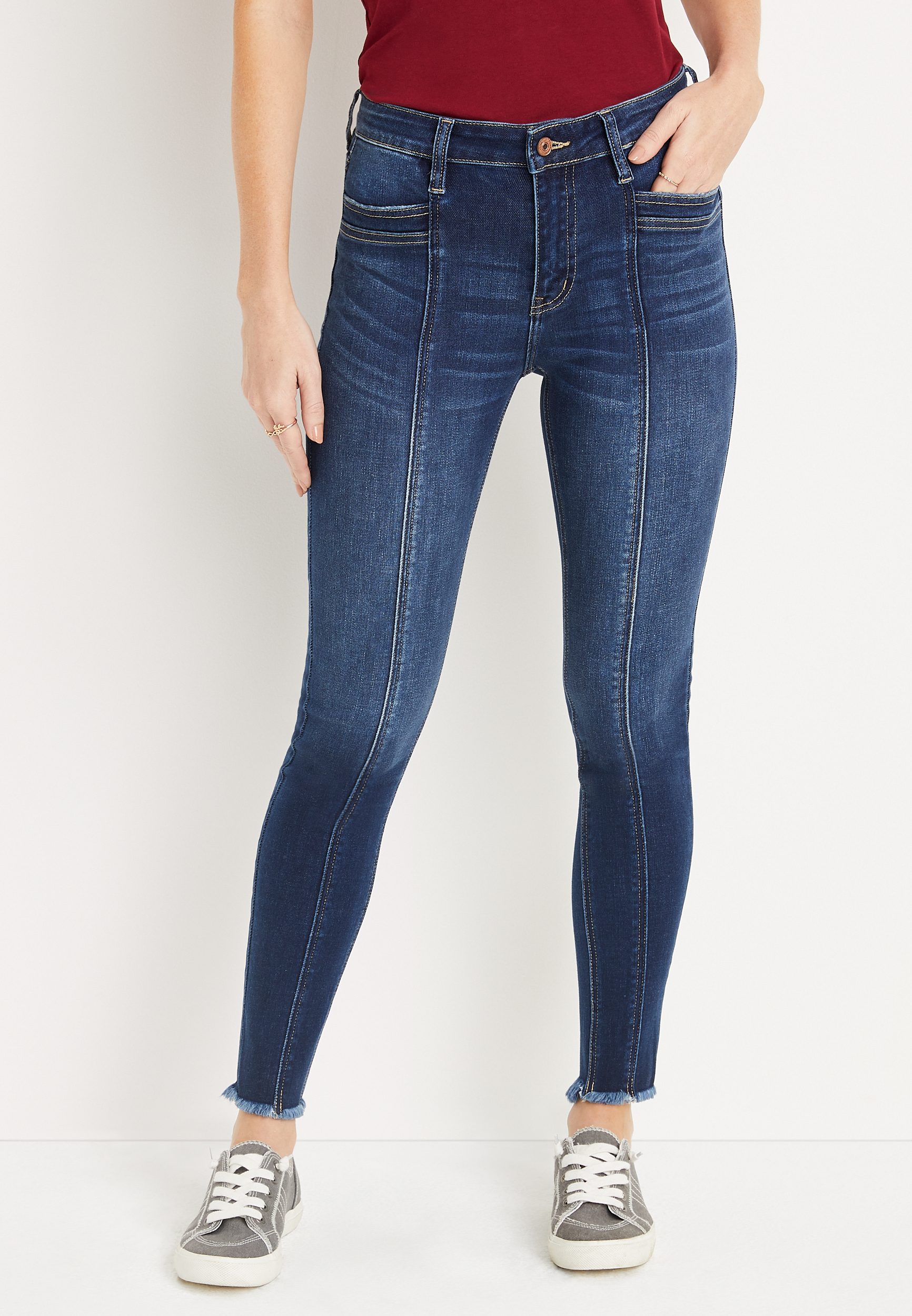 KanCan™ Skinny High Rise Front Seam Jean | maurices
