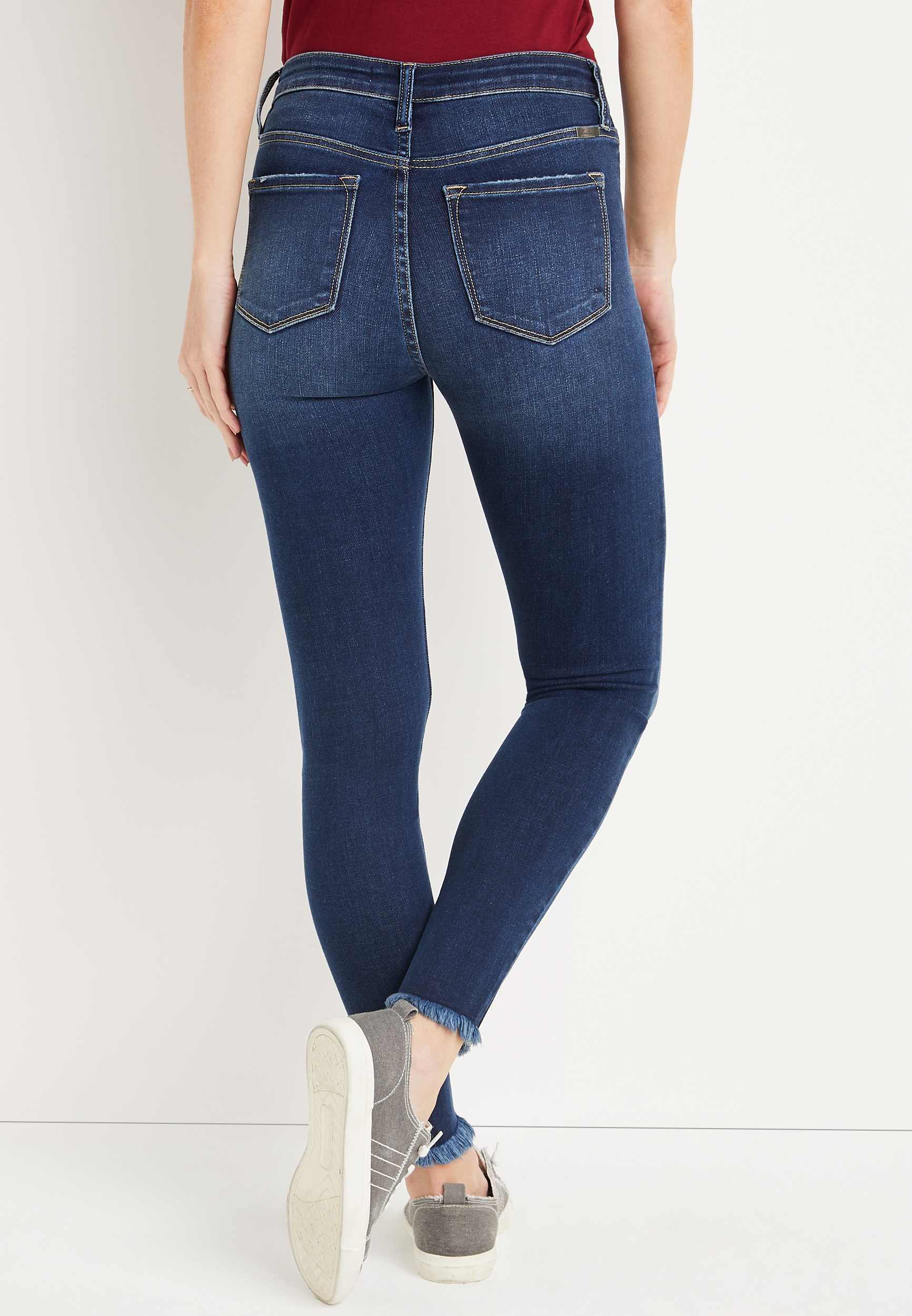 KanCan&trade; Skinny High Rise Front Seam Jean, , large