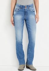 m jeans by maurices&trade; Everflex&trade; Slim Boot High Rise Double Button Jean, C3337, small