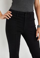 m jeans by maurices&trade; Black Seam Flare High Rise Jean, , small