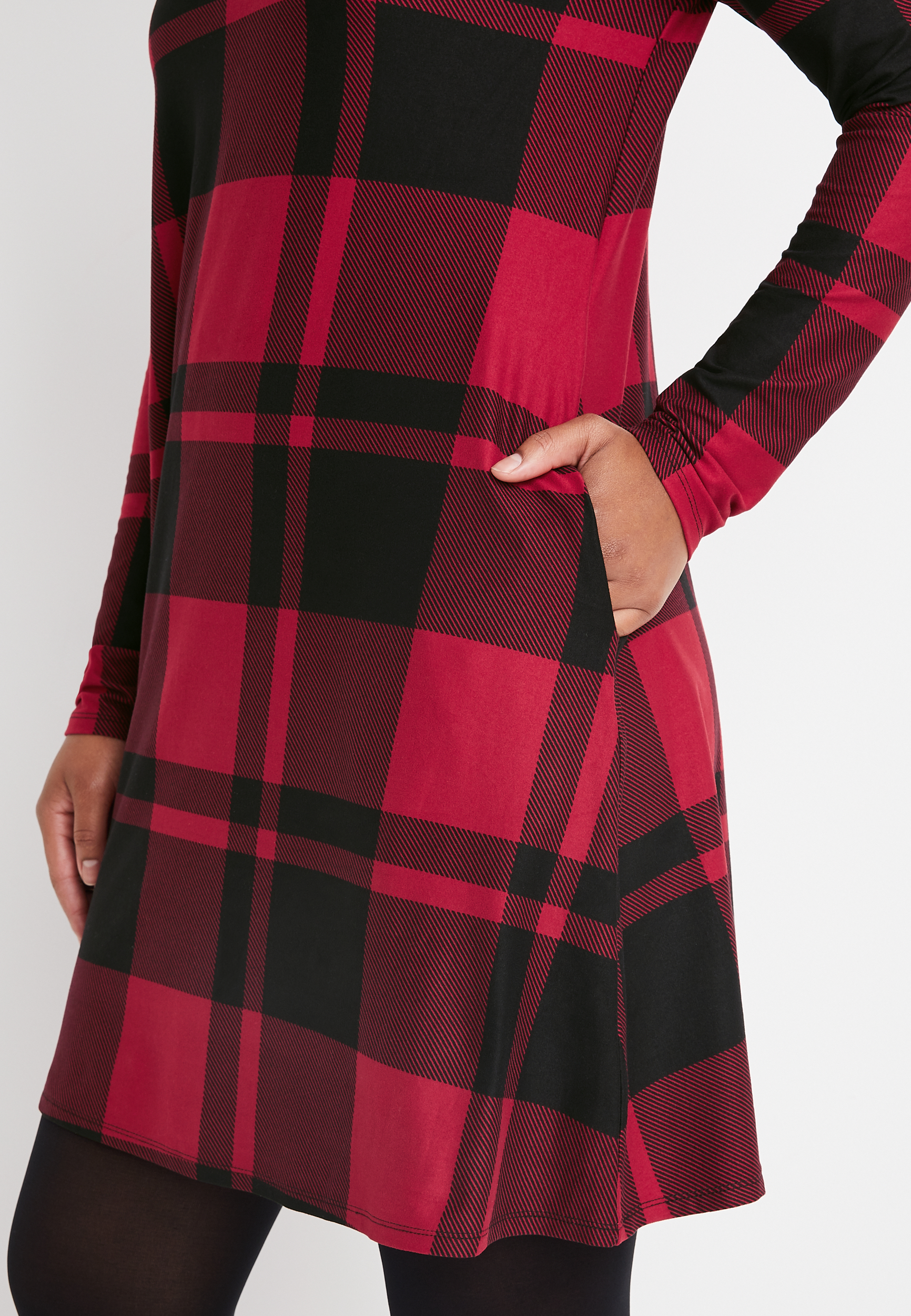 kohls buffalo plaid dress