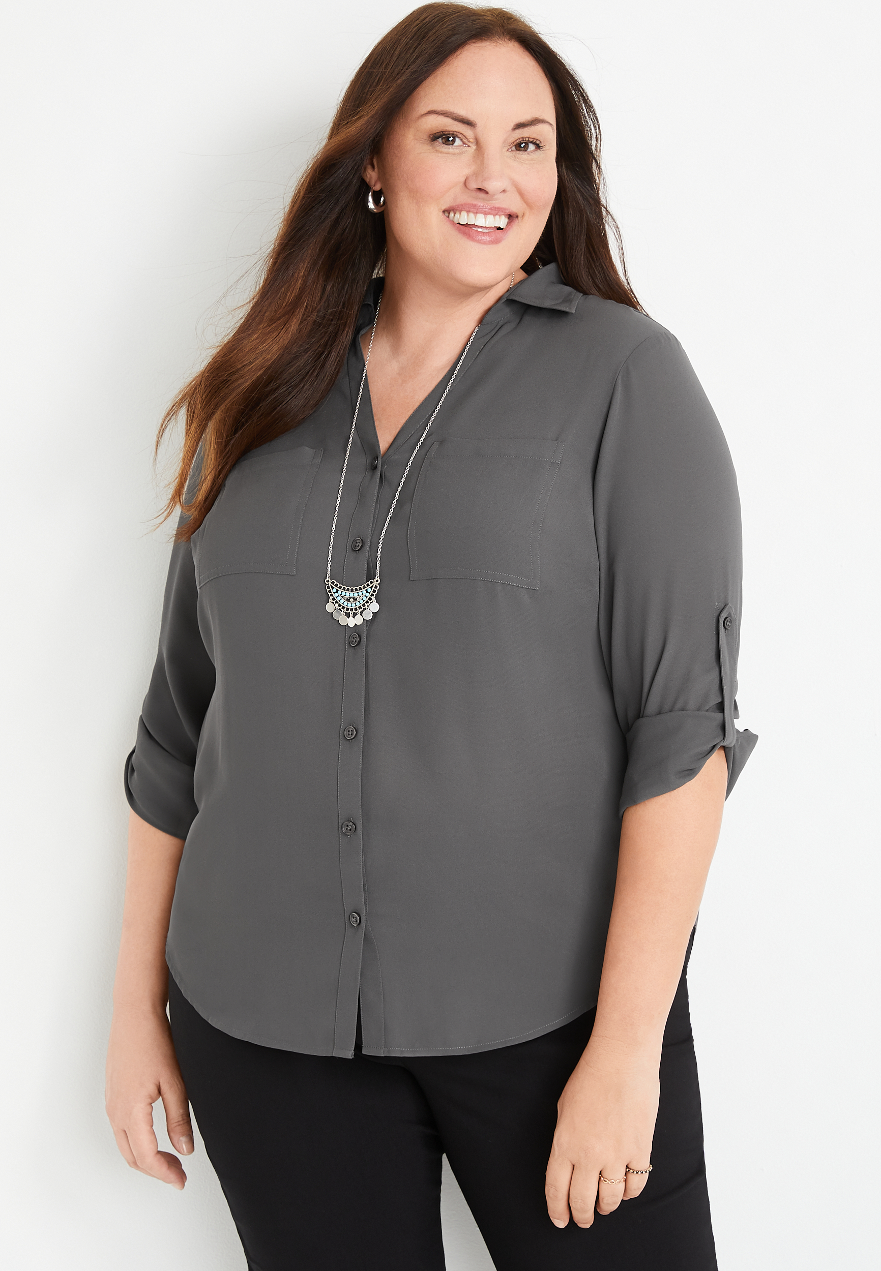 fancy plus size blouses