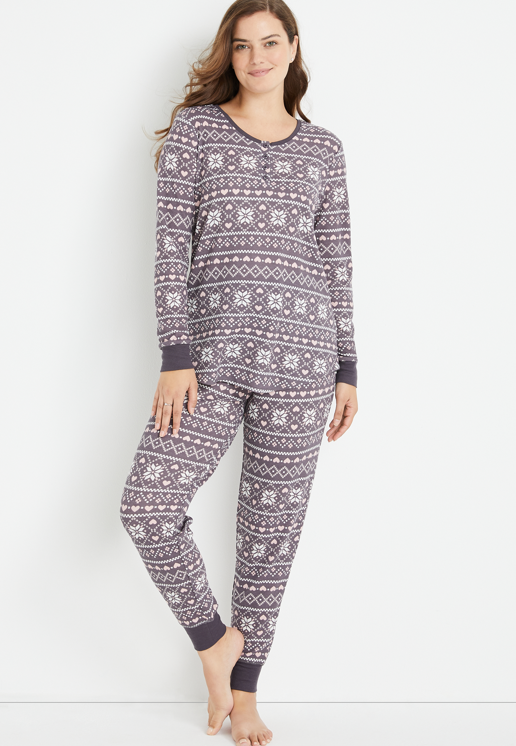 Thermal Pajama Set | maurices