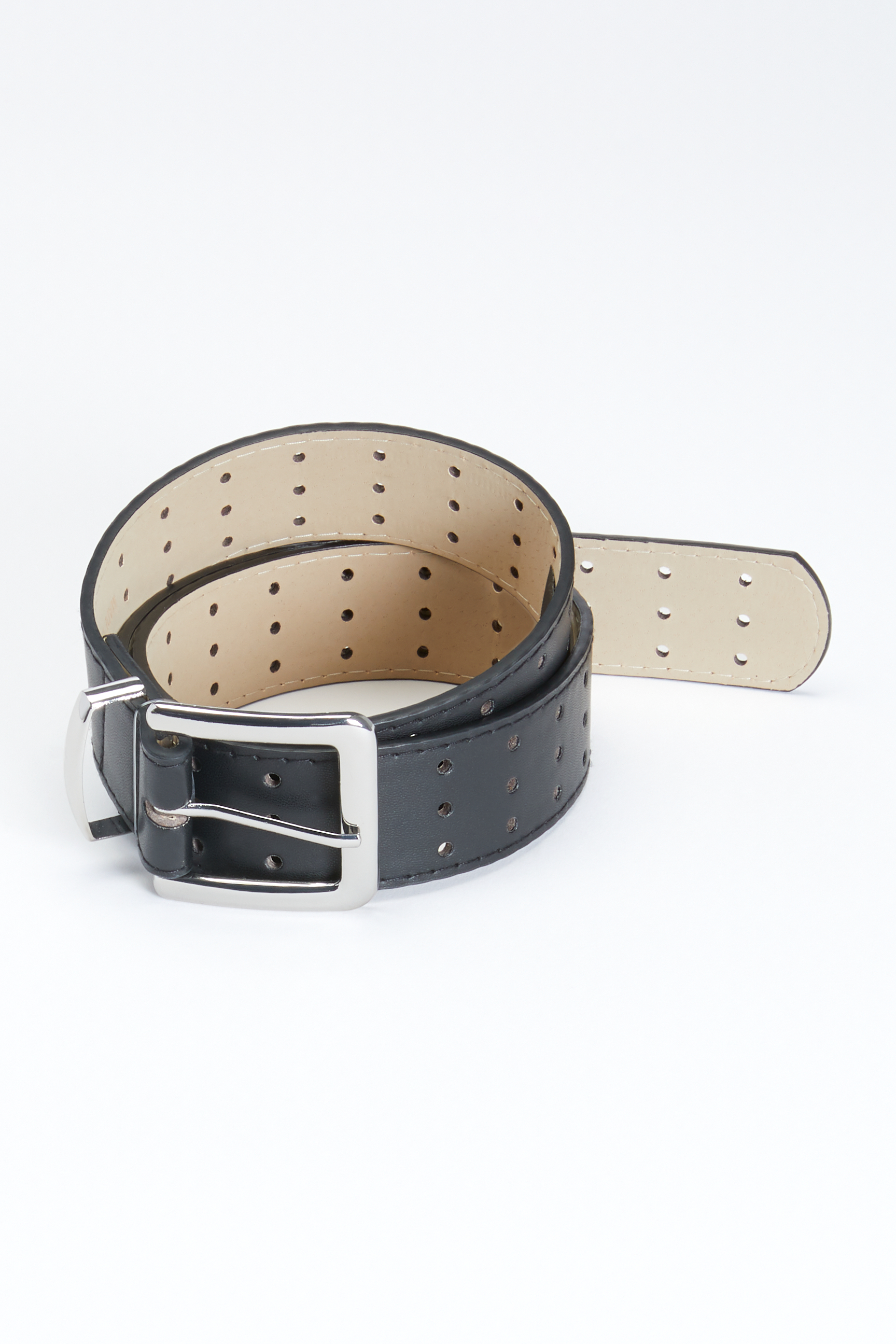 TWELVE™ Black Pin Dot Belt | maurices