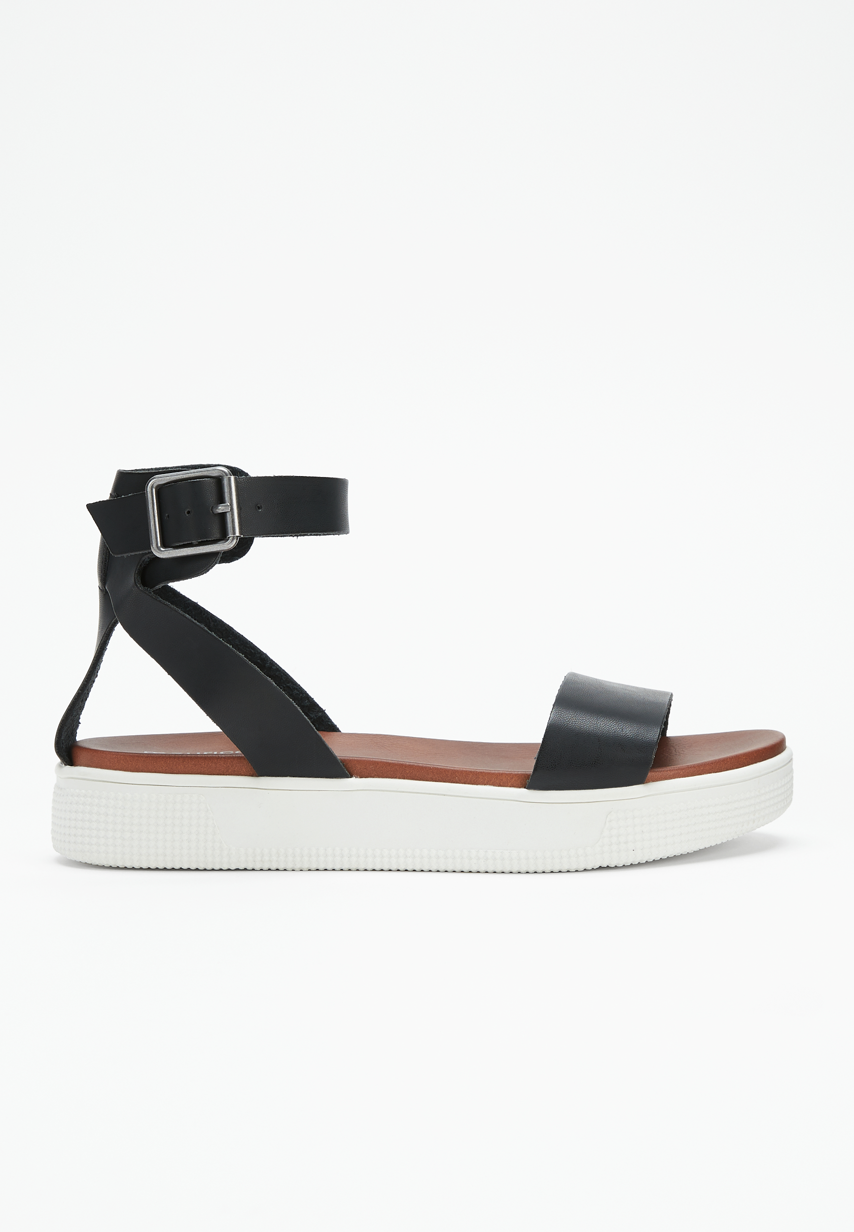 two strap platform sandals