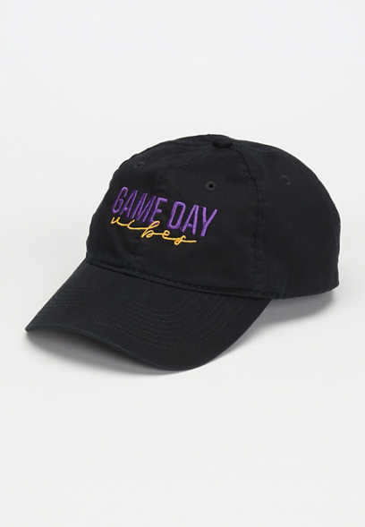 Game Day Purple and Gold Baseball Hat