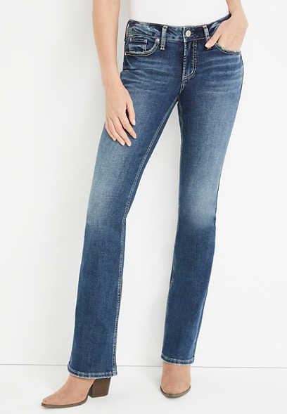 Silver Jeans Co.® Britt Bootcut Curvy Low Rise Jean