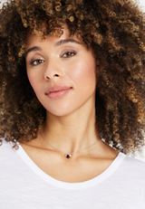 Dainty January Birthstone Necklace, , small