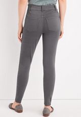 m jeans by maurices&trade; High Rise Double Button Jegging Made With REPREVE&reg, GREY MOON, small