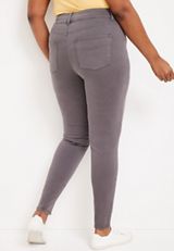 Plus Size m jeans by maurices&trade; High Rise Double Button Jegging Made With REPREVE&reg, C4033, small