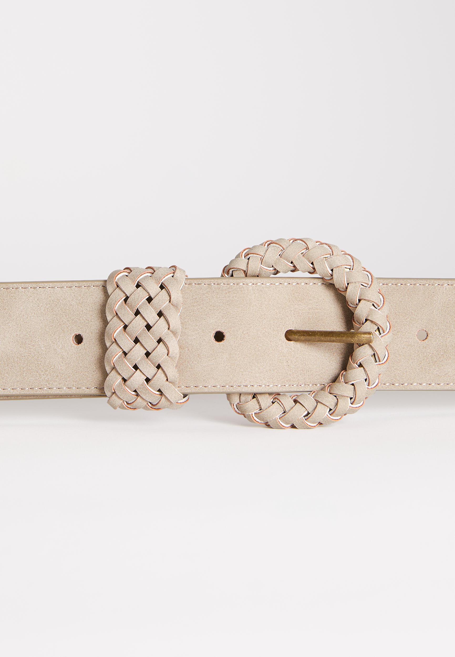 Braided Fashion Belt, , large