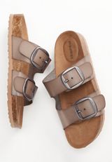 Harper Gray Footbed Sandal, , small