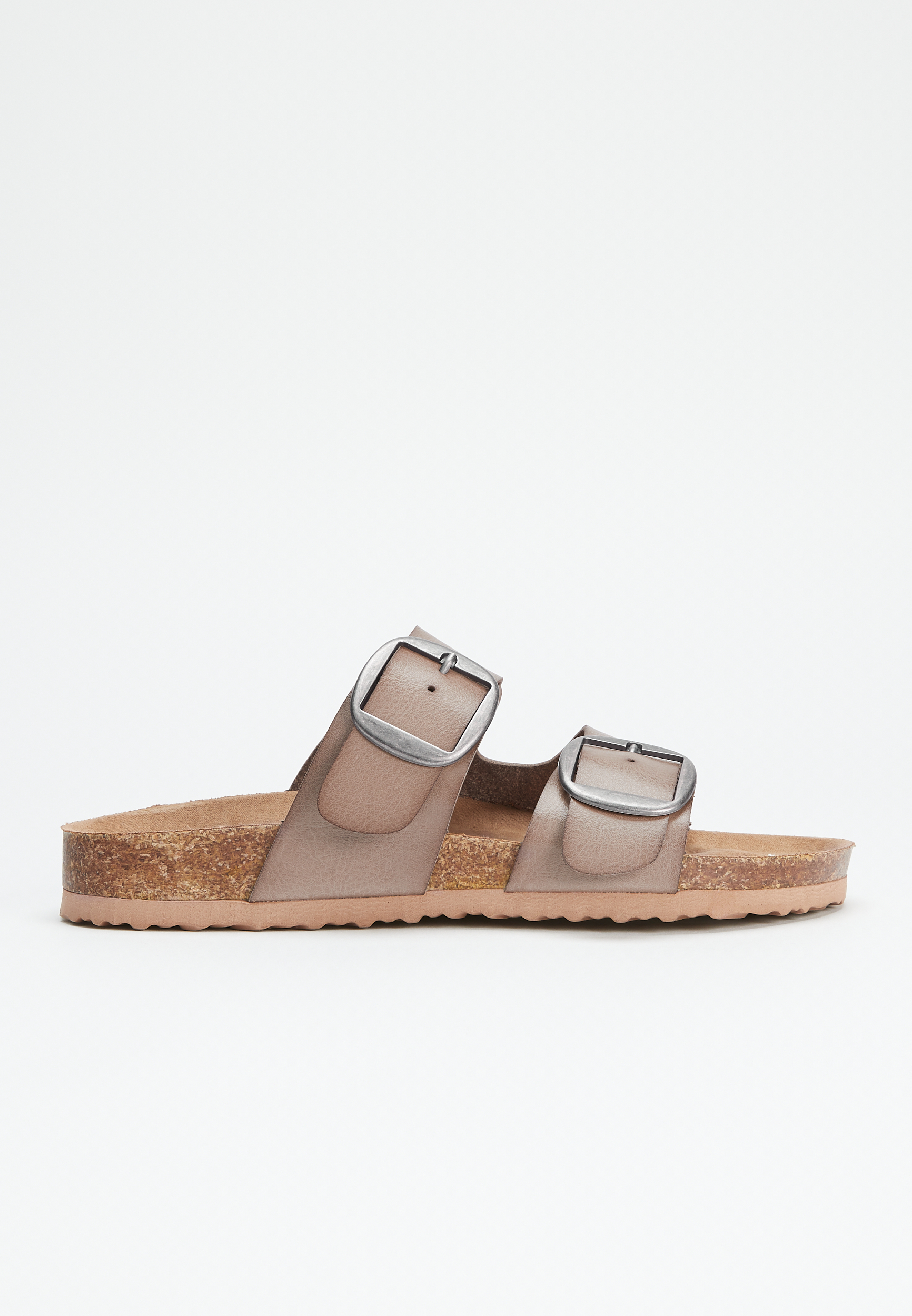 Harper Gray Footbed Sandal, , large