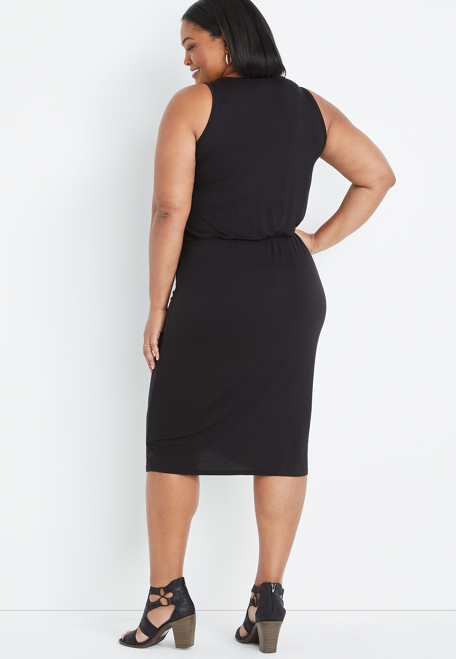sheath dresses plus size