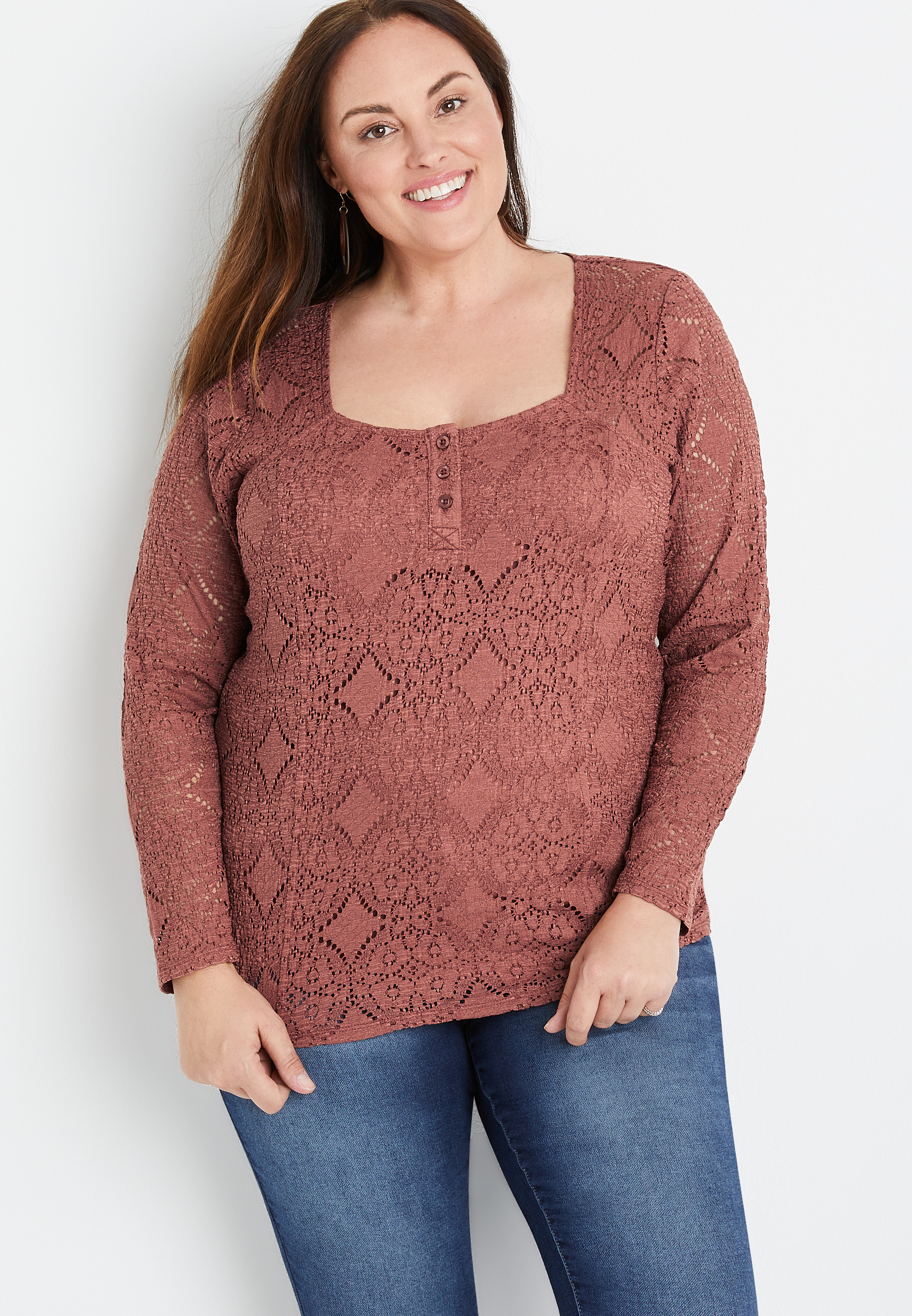 holiday plus size tops