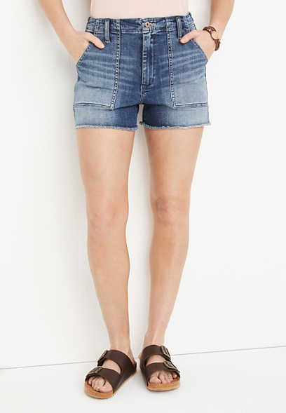 Silver Jeans Co.® High Rise 3in Utility Short